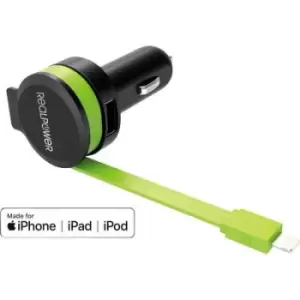 Image of RealPower 257637 257637 USB charging station Car Max. output current 2400 mA 2 x USB