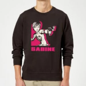 Image of Star Wars Rebels Sabine Sweatshirt - Black - S