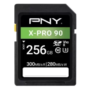 Image of PNY X-PRO 90 256GB SDXC UHS-II Class 10