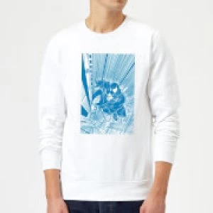 Image of Venom Comic Panel Sweatshirt - White - M