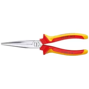 Image of Gedore VDE Needle nose pliers with VDE insulating sleeves