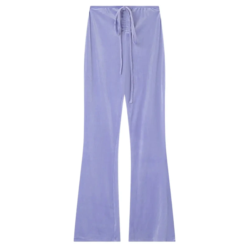 Image of Sixth June Womens Trousers Sixth June Cordon Details Violet Female L