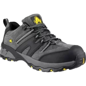 Image of Amblers Safety FS188N Lightweight Lace Up Safety Trainer Grey Size 9