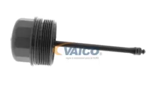 Image of VAICO Cover, oil filter housing Original VAICO Quality V10-4016 VW,AUDI,SKODA,Golf IV Schragheck (1J1),PASSAT Variant (3B6),Golf IV Variant (1J5)