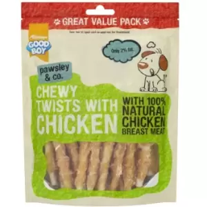 Image of Armitage Good Boy Pawsley Chicken Chewy Twists Dog Treats 320g