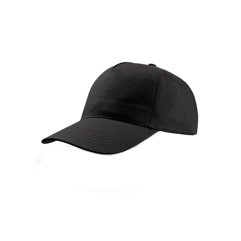 Image of Atlantis Atlantis Men Start 5 Panel Cap in Black One Size Male 5059000118227