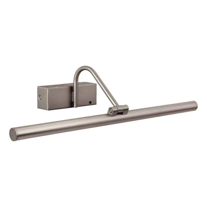 Image of Firstlight LED Wall Picture/Mirror Light Dim Touch Memory Dimmer and Remote 3000K in Brushed Steel