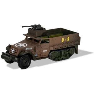 Image of Corgi Mim M3 Half-Track 41st Armoured Infantry 2nd Armoured Division Diecast Model