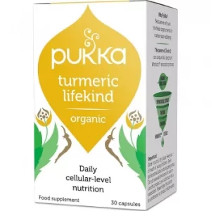 Image of Pukka Turmeric Lifekind 30 caps
