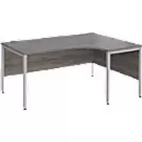 Image of Dams International Right Hand Ergonomic Desk MB16ERSGO 1,600 x 1,200 x 725 mm