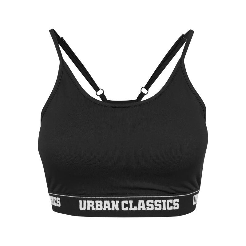 Image of Urban Classics Urban Sports bra Noir Female S