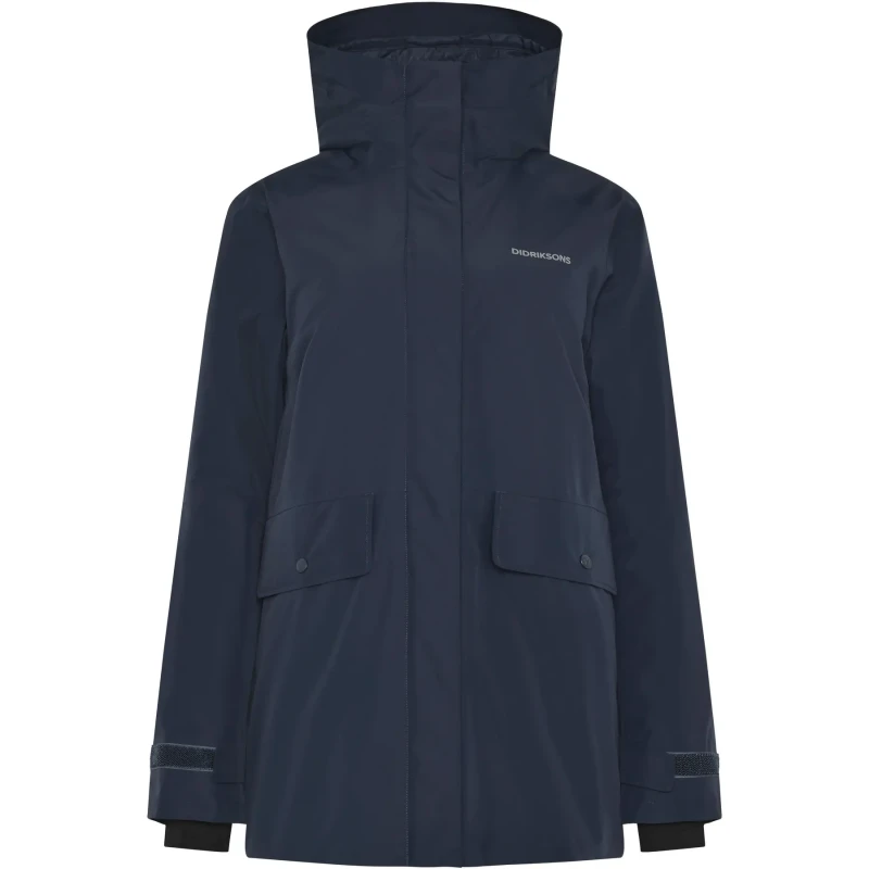 Image of Womens parka Didriksons Tuva Bleu Female 36