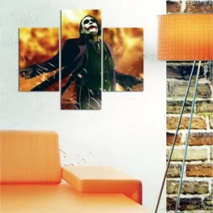 Image of A20 Multicolor Decorative MDF Painting (3 Pieces)