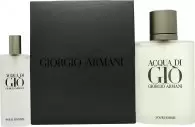 Image of Giorgio Armani Acqua Di Gio Gift Set 100ml Eau de Toilette + 15ml Eau de Toilette