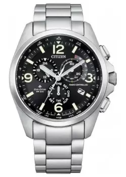 Image of Citizen CB5921-59E GENTS ECO-DRIVE CHRONOGRAPH Black Dial Watch