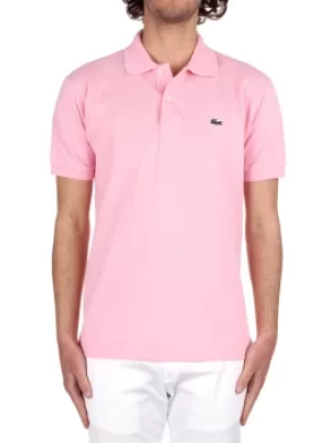 Image of LACOSTE Short sleeves Men Rose Cotone
