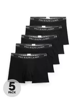 Image of Polo Ralph Lauren 5 Pack Trunks - Black Size M Men