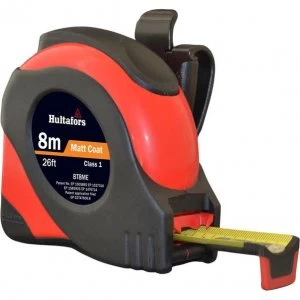 Image of Hultafors Brick Mate Tape Measure Imperial & Metric 26ft / 8m 25mm