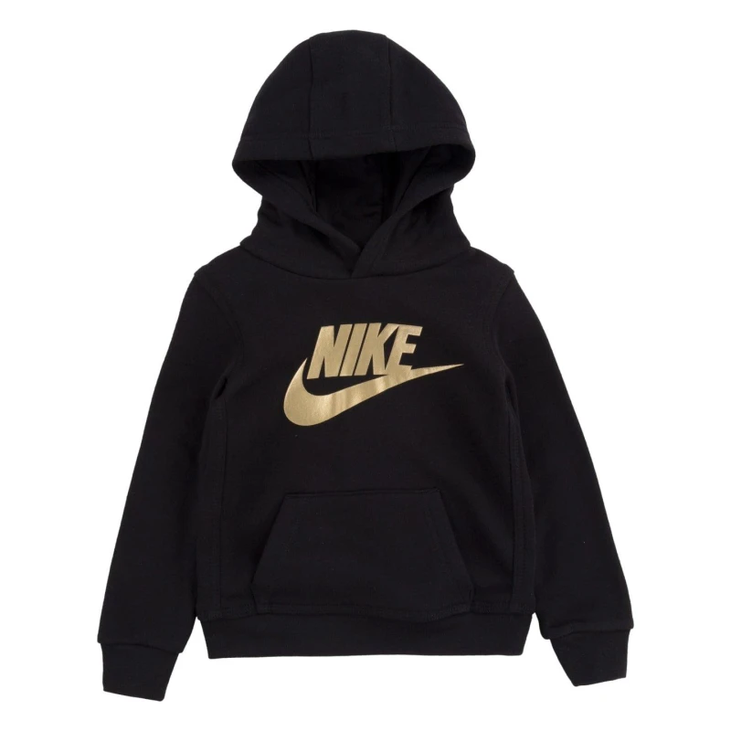 Image of Nike Club Hybrid Pull Over Hoodie Infant Boys - Black 2 - 3 Years
