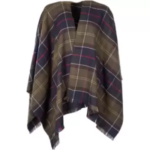 Image of Barbour Staffin Tartan Serape Scarf - Multi