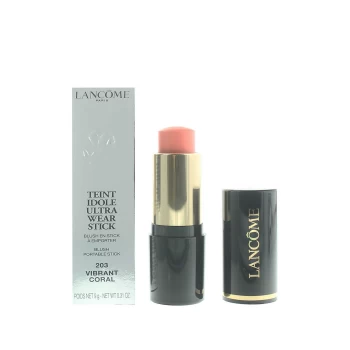 Image of Lancome Teint Idole Ultra Wear Blush Stick 9g - 203 Vibrant Coral