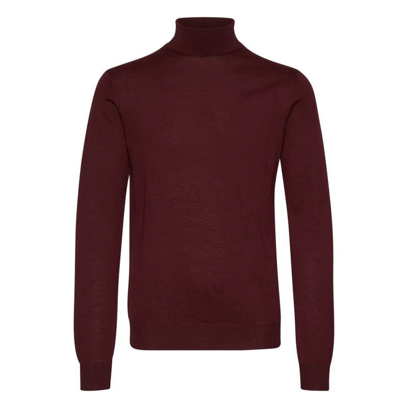 Image of casual friday Roll neck jumper Casual Friday Konrad Rouge Unisex L