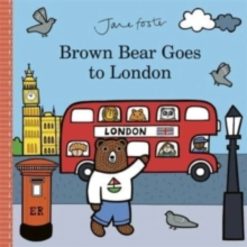Image of Jane Foster Brown Bear Goes to London Book Multi unisex