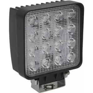 Image of Waterproof Work Light & Mounting Bracket -48W smd LED - 108mm Square Flash Torch