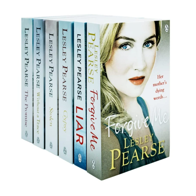 Image of Lesley Pearse 6 Book Collection Forgive Me, Liar, Gypsy, Stolen, Without a Trace, The Promise Lesley Pearse Books