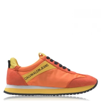 Image of Calvin Klein Jeans Jill Trainers Ladies - Multi Orange