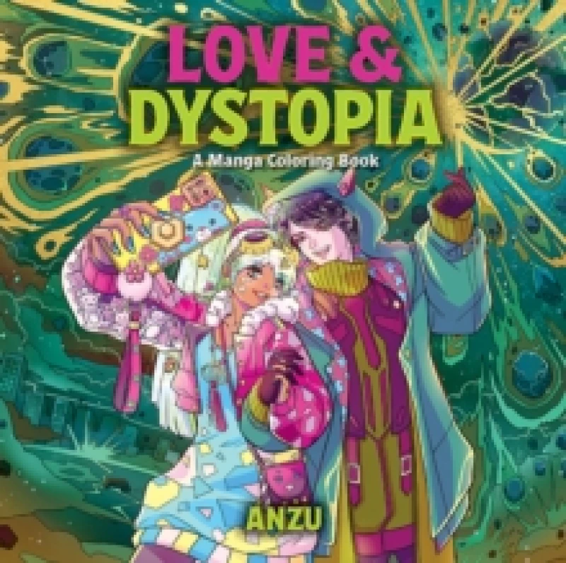Image of Love & Dystopia : A Manga Coloring Book Multiple-component retail product, part(s) enclose