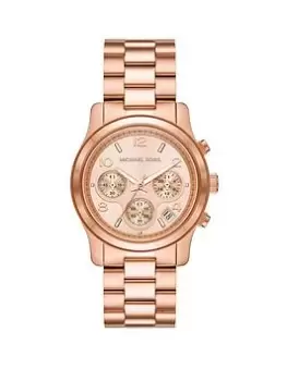 Image of Michael Kors Womens Runway Watch Stainless Steel