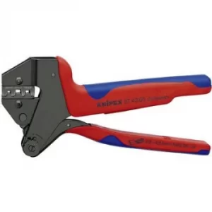 Image of Knipex 97 43 05 Crimper Non-insulated open end connectors 0.5 up to 6 mm²