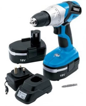 Image of Draper 18v Cordless Rotary Drill And Case