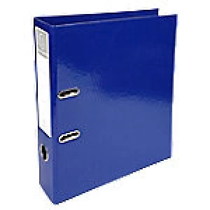 Image of Exacompta Conventional file folder 53622E 70 mm Pressboard 2 ring A4 Blue 10 Pieces