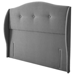 Image of Silentnight Camden Grey Headboard - King