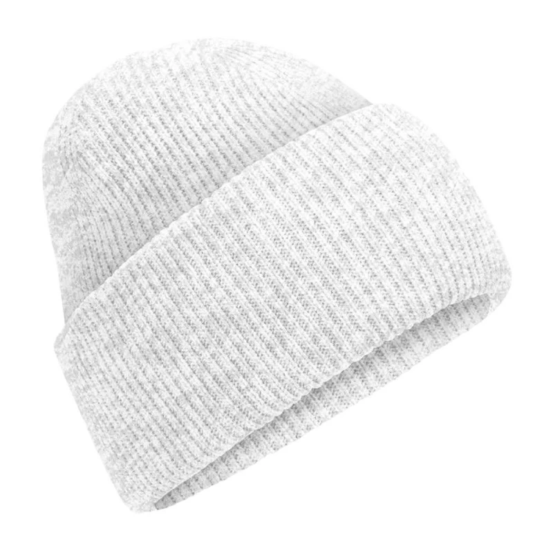 Image of Beechfield Beechfield Men Classic Deep Cuffed Beanie in Light Grey Light Grey One Size Male 5063527243379