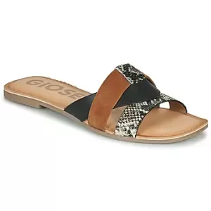 Image of Gioseppo LANTANA womens Mules / Casual Shoes in Black,5,6,6.5