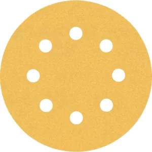 Image of Bosch Expert C470 Wood Sanding Disc 125mm 125mm Assorted Pack of 6