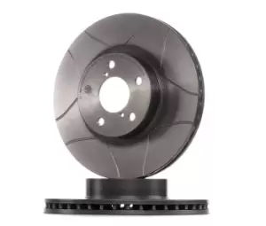 Image of BREMBO Brake disc 09.5674.76 Brake rotor,Brake discs TOYOTA,SUBARU,GT 86 Coupe (ZN6_),FORESTER (SG),FORESTER (SH),IMPREZA Stufenheck (GD)
