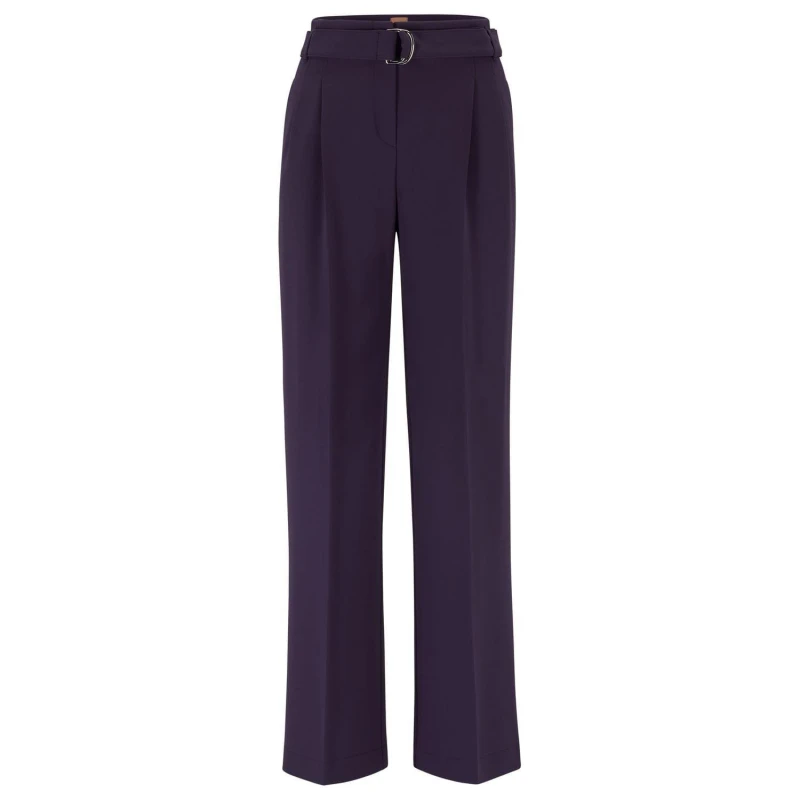 Image of Hugo Tapiana Trousers Purple female 4