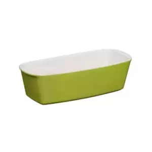 Image of Premier Housewares Stoneware Loaf Dish - Lime Green