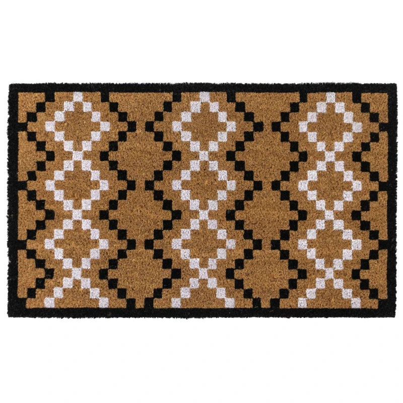 Image of JVL Latex Coir - Diamond Pixel 45x75cm Multi unisex 45x75