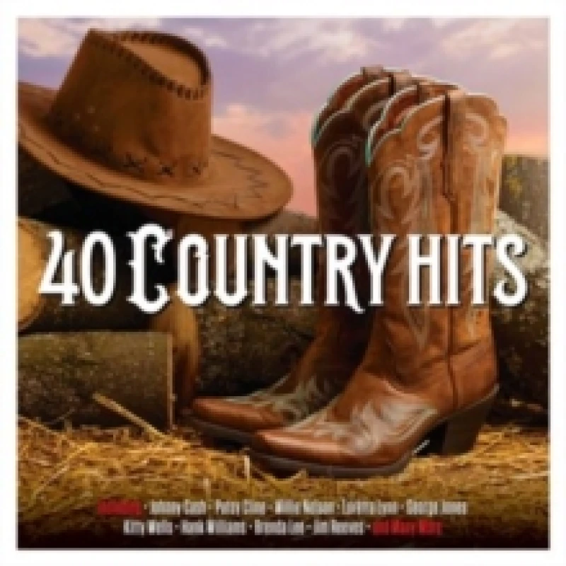 Image of 40 Country Hits CD / Album