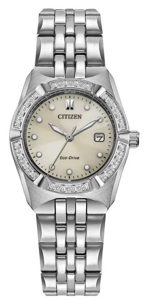 Image of Citizen EW2710-51X Womens Corso Eco-Drive (28mm) Champagne Watch