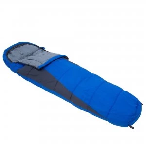 Image of Hilo 200 Lined Ripstop Mummy Sleeping Bag Oxford Blue