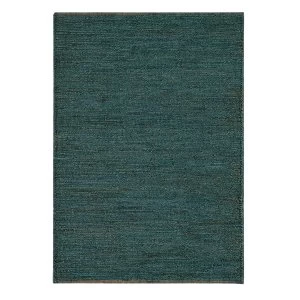 Image of Asiatic Small Jute Soumak Rug - Teal