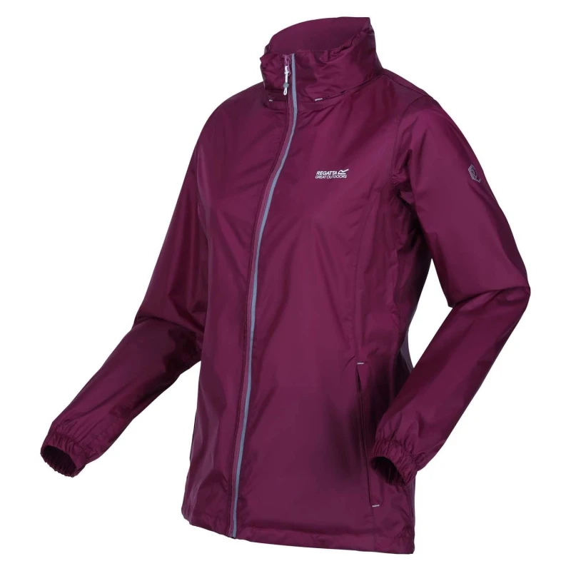 Image of Regatta Corinne IV Waterproof Packable Jacket - Purple Purple 8