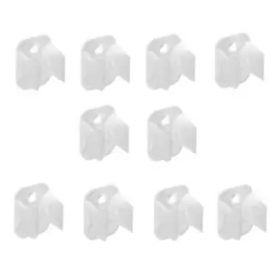 Image of Moderix X10 Mounting Brackets for LED Strip Flex Rope Light Flexible Outdoor DIY