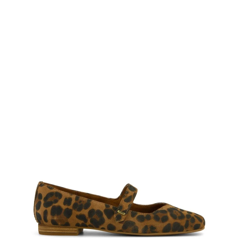 Image of Toms Bianca Mary Jane Block Heels 4 (36.5) Brown 01221605240